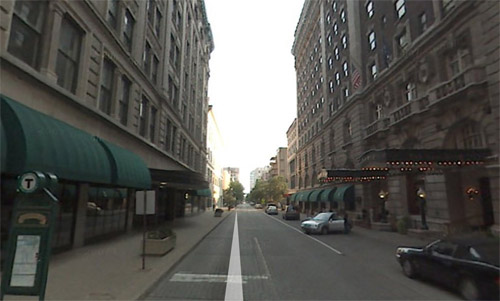 View of 4th Street From Google Maps Street Views