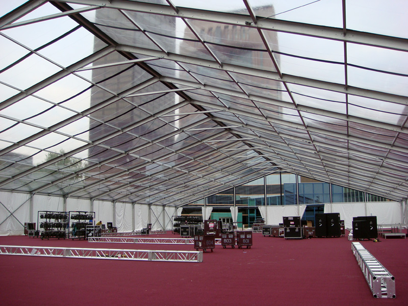 Ryder Cup Gala Tent Preparations