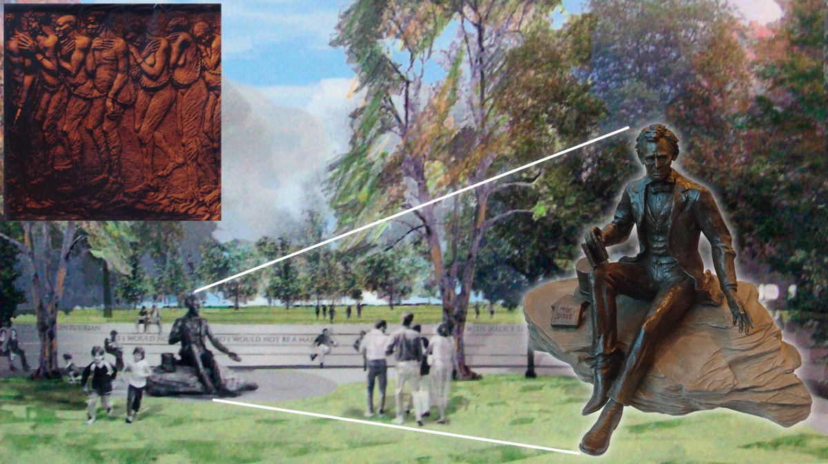 Abraham Lincoln Memorial (Rendering Courtesy Waterfront Development Corporation)