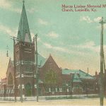 Original view of the church with its steeple Original view of the church with its steeple