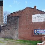 Damage to West Market Building