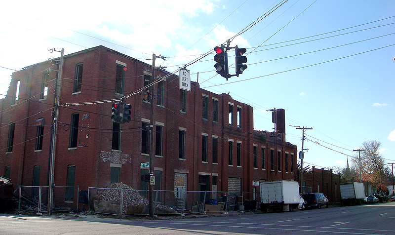 West Main Street Warehouse Demolition
