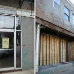 Facade restoration at former demolition candidates