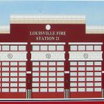 Rendering of Butchertown Fire Station (by Studio A)
