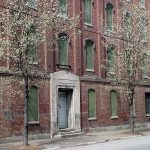 A large brick warehouse on 15th Street A large brick warehouse on 15th Street