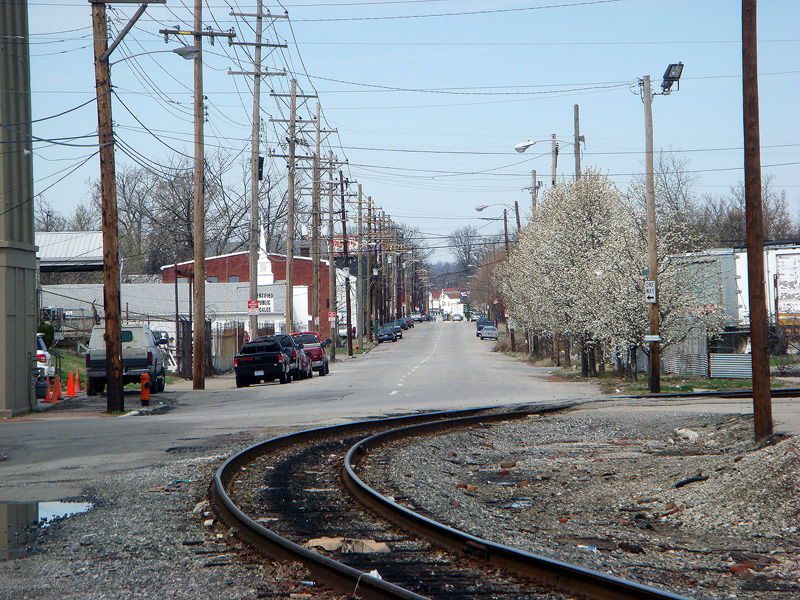 Looking down Portland Avenue from 15th Street