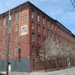 A large brick warehouse on 15th Street A large brick warehouse on 15th Street