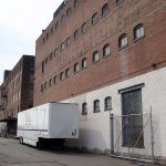 Large brick warehouses in Shippingport Large brick warehouses in Shippingport
