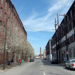 Warehouse district on 15th Street in Shippingport Warehouse district on 15th Street in Shippingport