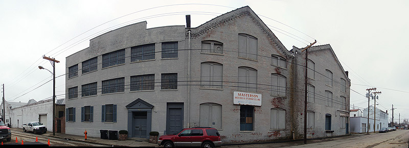 Buildings in east Smoketown