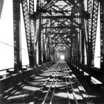 Historic view of the Big Four Bridge (courtesy R.D. Schooling)