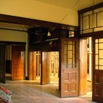 Inside the sacristy