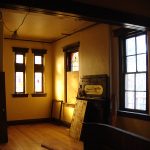 Inside the sacristy