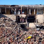 D&W Silks under demolition (Late-October)