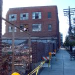 D&W Silks under demolition (Late-October)