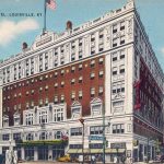 Henry Clay with view of Masonic Theater (BS File Postcard)