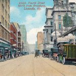 Fourth Street looking north (BS File Postcard)
