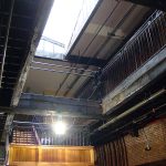 Central atrium and skylight Central atrium and skylight