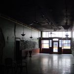 Vacant retail space at the Caperton Block