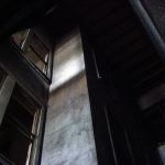 Light well inside the Caperton Block