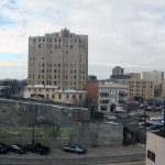 View west from the Caperton Block