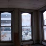 Inside the upper floors at the Caperton Block