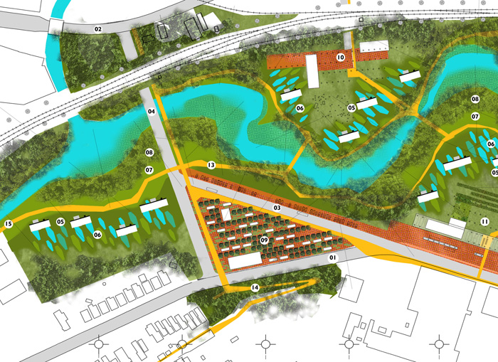Site plan from Beargrass Grown (128) (Courtesy IHNA)