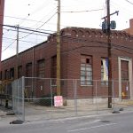 Demolition begins at old Spalding University gym (Photo courtesy tipster)