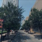 Fourth Street north from Jefferson today (via Google) Fourth Street north from Jefferson today (via Google)