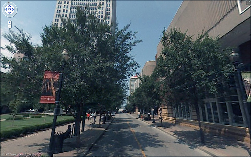Fourth Street north from Jefferson today (via Google)
