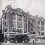 Historic view of the Progress Paint building