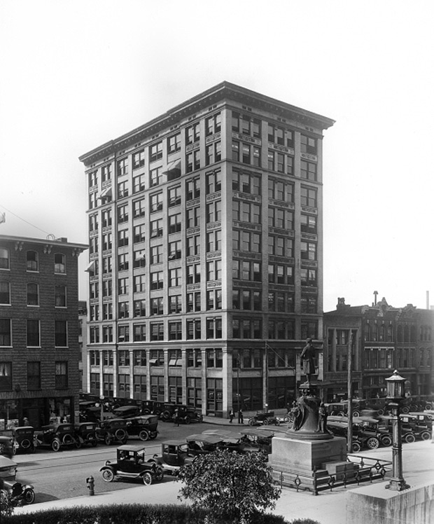 Realty Building from the Courthouse (Courtesy UL Photographic Archives)