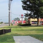 Site of new sidewalk. (Courtesy Councilman Jerry T. Miller)