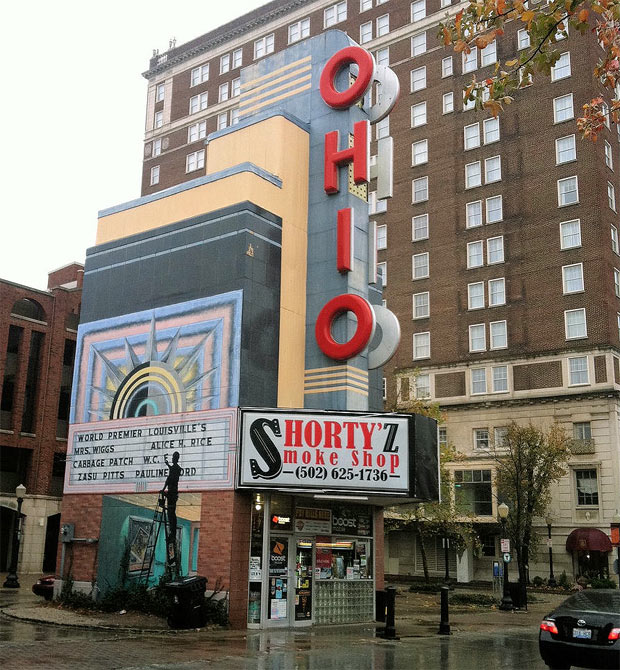 The old Ohio Theater on Fourth Street.