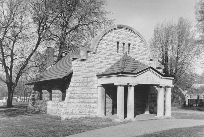 Frankel Memorial Chapel in better days. (Courtesy Diane Deaton-Street)