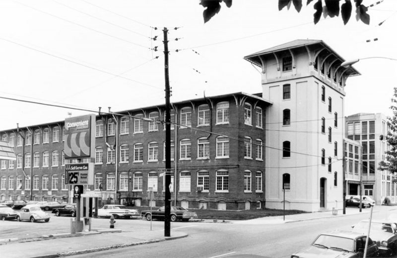 Bradford Mill in 1981. (Courtesy National Register of Historic Places)