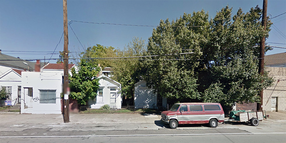 These buildings on East Main Street will see new life. (Courtesy Google)