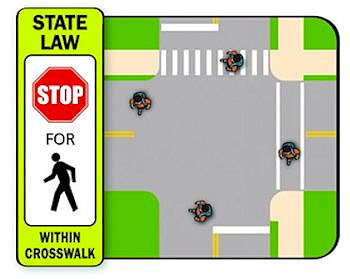 A better approach to pedestrian law makes every intersection a crosswalk, whether it's marked or not.