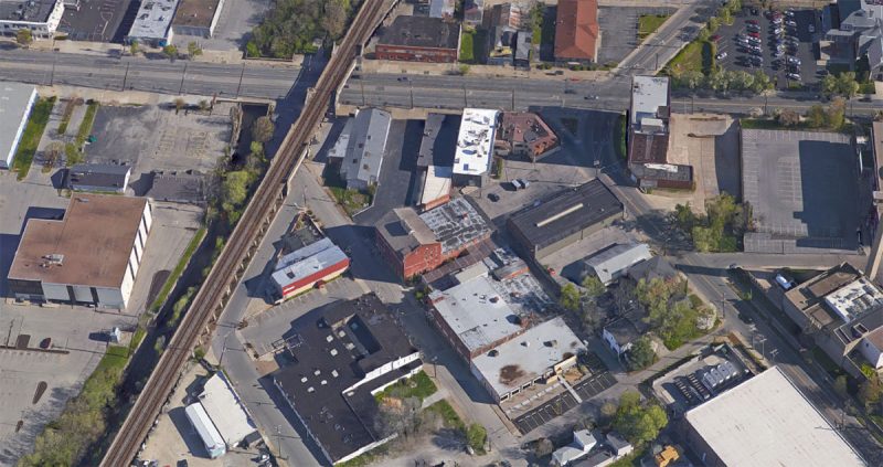 Brent Street in Paristown Pointe is set for a major overhaul. (Courtesy Google)