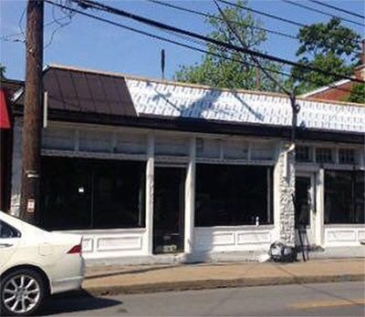 Changes made to 1904-1908 Bardstown Road without approval were stopped by the city. (Courtesy Tipster)