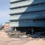 Hancock Street Plaza Under Construction