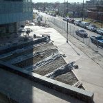 Overhead View of the Hancock Street Plaza