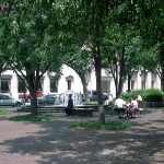 The Plaza Once With Mature Trees