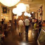 Inside the Chelsea Market in Manhattan