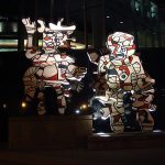 Faribolus and Perceval by Jean DuBuffet at the Kentucky Center