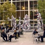 Welcome Parade by Jean DuBuffet on Madison Ave in Manhattan