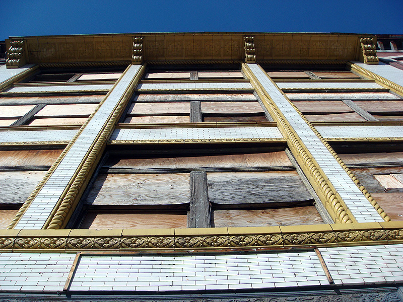 Facade of one Iron Quarter building (BS File Photo)