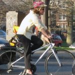 Cyclists on Bardstown Road (Courtesy CART)