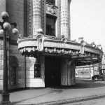 Entrance to the National Theater (via U of L Photographic Archives)