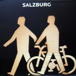 Pedestrian symbol from Salzburg